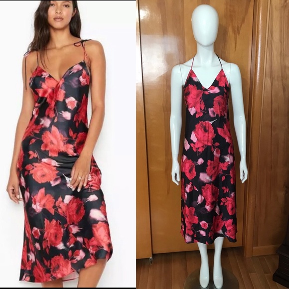 Victoria's Secret Other - Victoria Secret Rose Slip Dress Nightgown XS